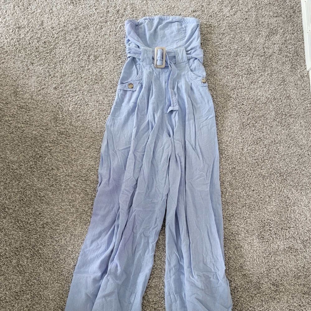 Free people sleeveless jumpsuit